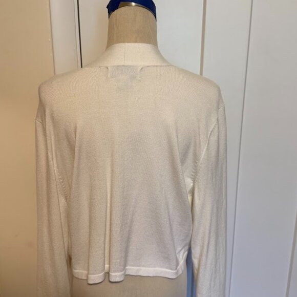 Knit by Hampshire Studio Open Crop Cardigan - Picture 3 of 6